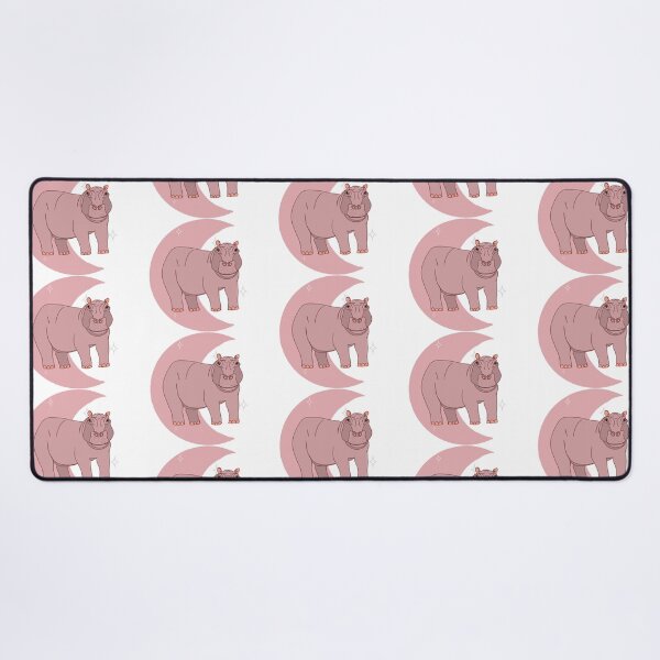 Item preview, Hippo Crescent - Rose designed and sold by bellamousse design co.