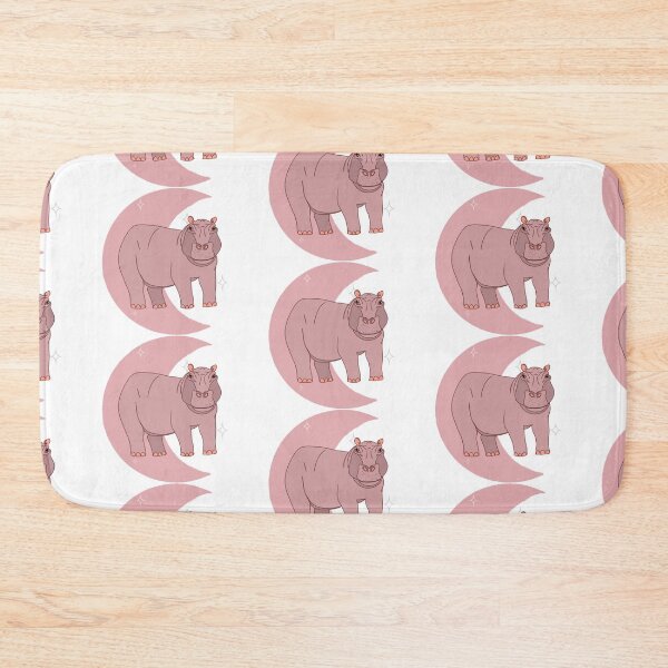 Item preview, Hippo Crescent - Rose designed and sold by bellamousse design co.