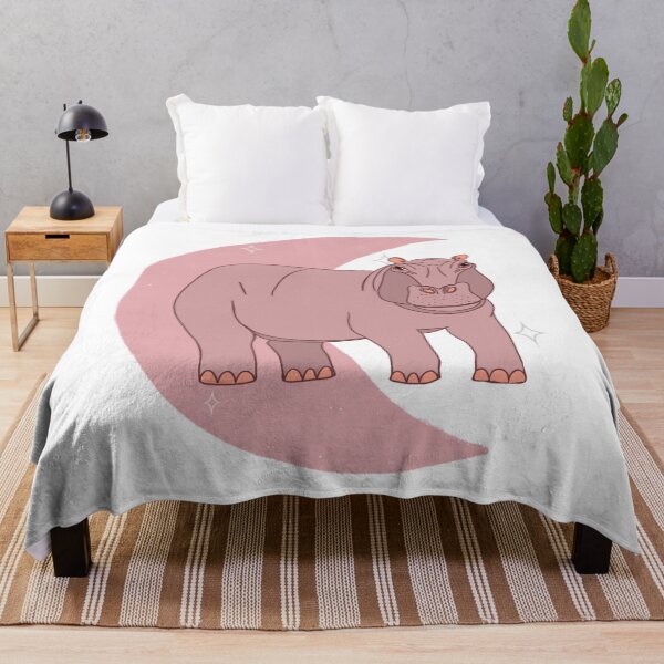 Item preview, Hippo Crescent - Rose designed and sold by bellamousse design co.