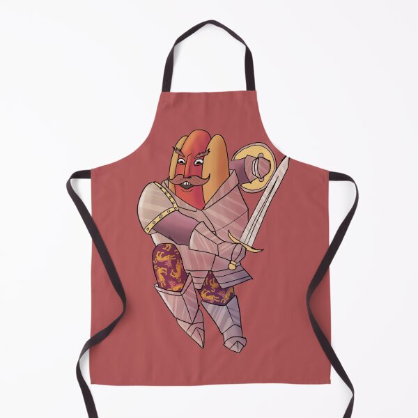 Item preview, Food Warrior Hot Dog Knight designed and sold by Georgeshop311.