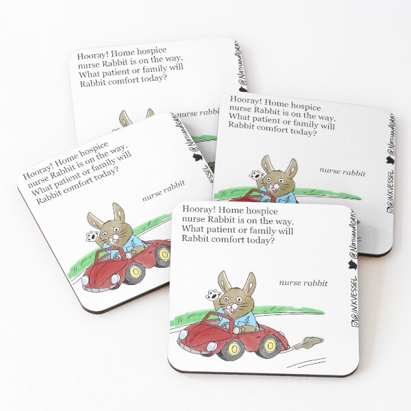 Item preview, Home Hospice Nurse Rabbit designed and sold by NathanGray.