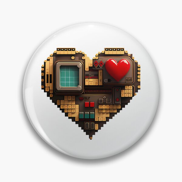 Item preview, Mechanical Heart designed and sold by the8-bitguy.