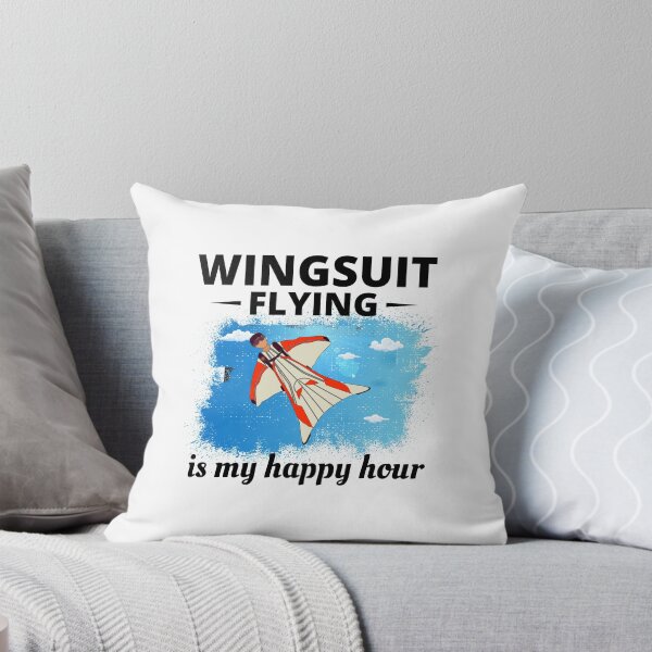 Item preview, Wingsuit flying Base Jumping Skydiving Wingsuiting designed and sold by TastefulTees.