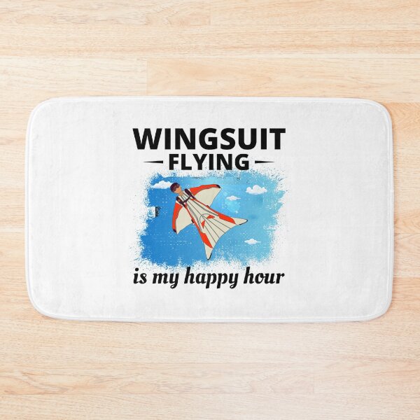 Item preview, Wingsuit flying Base Jumping Skydiving Wingsuiting designed and sold by TastefulTees.