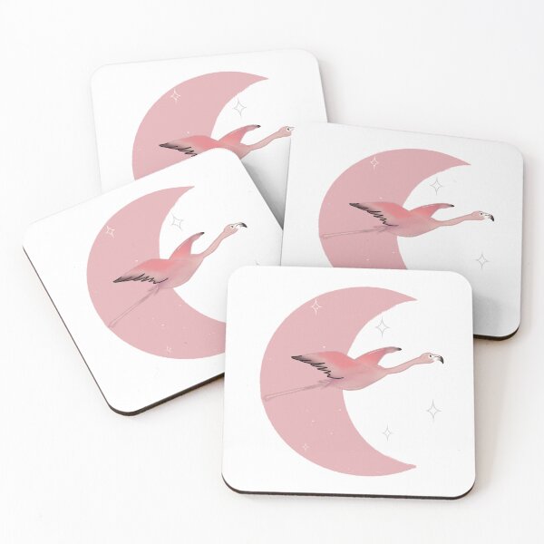 Item preview, Flamingo Crescent - Rose designed and sold by bellamousse design co.