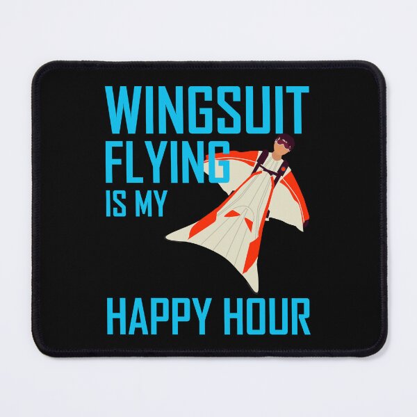 Item preview, Wingsuit flying Base Jumping Skydiving Wingsuiting designed and sold by TastefulTees.
