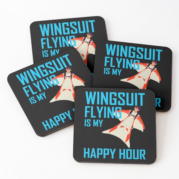 Item preview, Wingsuit flying Base Jumping Skydiving Wingsuiting designed and sold by TastefulTees.