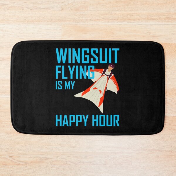Item preview, Wingsuit flying Base Jumping Skydiving Wingsuiting designed and sold by TastefulTees.