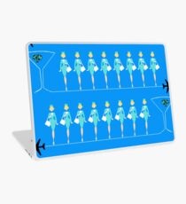 Classic Retro Flight Attendant Laptop Skin