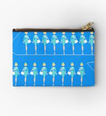 Classic Retro Flight Attendant Studio Pouch