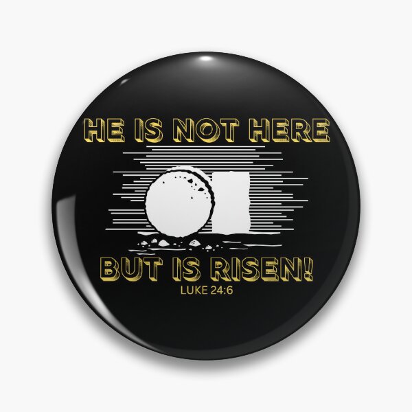 Item preview, He is not here but is risen! Retro design designed and sold by MotherOfMany87.