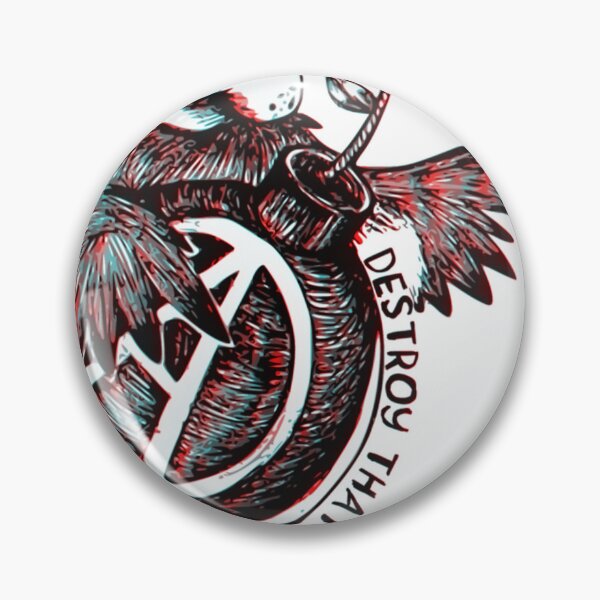 Item preview, Anarchist Radical Bird Destroy What Destroys You designed and sold by stephenarthuge.