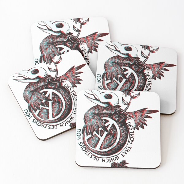 Item preview, Anarchist Radical Bird Destroy What Destroys You designed and sold by stephenarthuge.