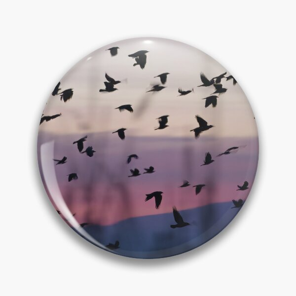 Item preview, Corvids take flight after sunset designed and sold by distracted.
