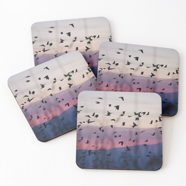 Item preview, Corvids take flight after sunset designed and sold by distracted.