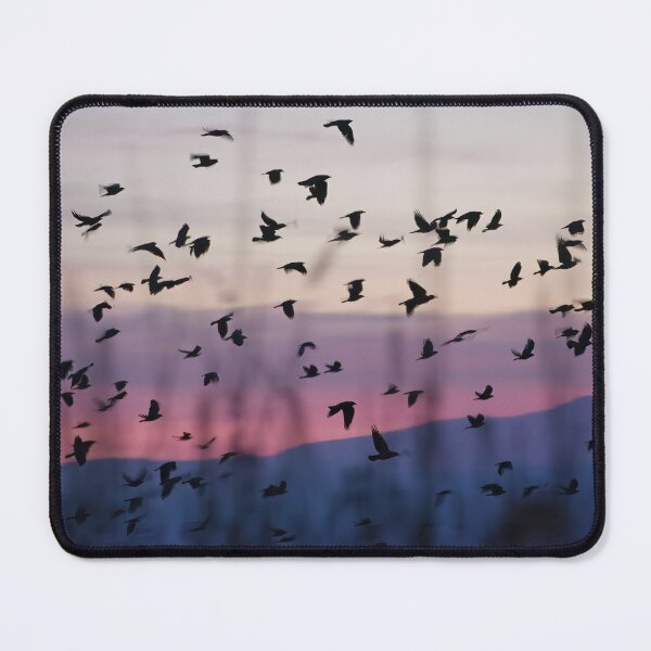 Item preview, Corvids take flight after sunset designed and sold by distracted.