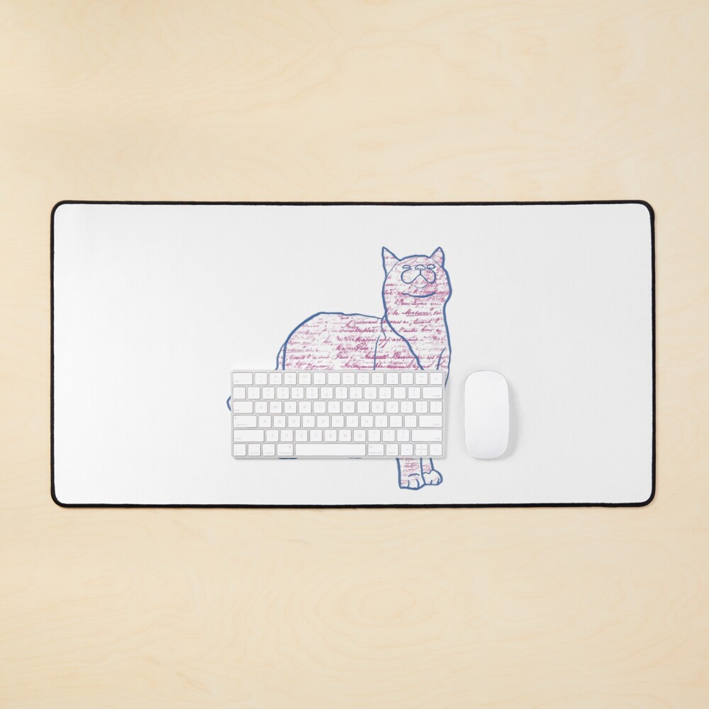 Item preview, Desk Mat designed and sold by AstonishedCatCo.