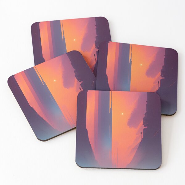 Item preview, Futuristic City: A Minimalist Landscape of Intrigue and Atmosphere designed and sold by kfir marco.