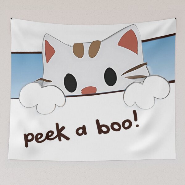 Item preview, Kitten Peek a Boo Two designed and sold by WildPenDesign.