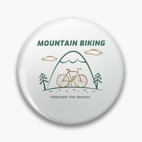 Item preview, mountain biking through the woods #5 designed and sold by Fitness-Passion.