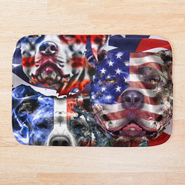 Item preview, Pitbulls patrióticos designed and sold by KHustle.