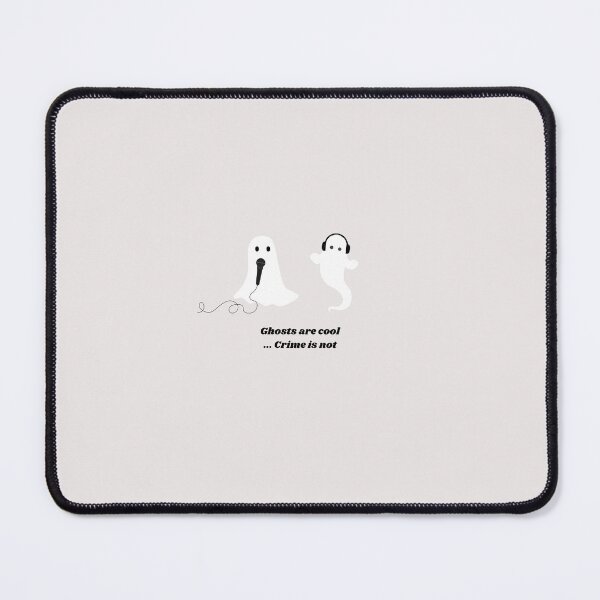Item preview, Ghosts are cool... designed and sold by Caffeine and cadavers Podcast.