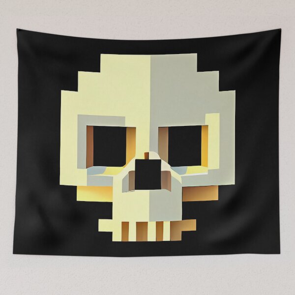 Item preview, The Punishing Skull designed and sold by the8-bitguy.