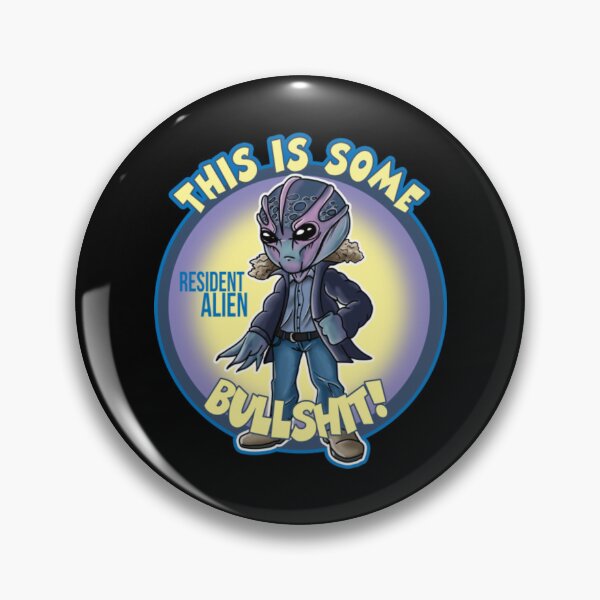 Item preview, Alien Resident This is Some BullSht Perfect Xmas Gift Fan    designed and sold by MyhreSigve.