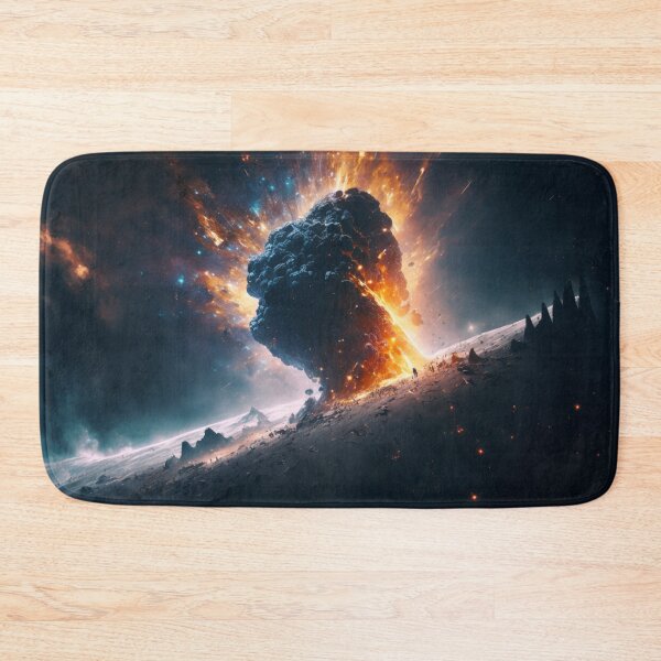 Item preview, Sci Fi World-Eruption In Outer Space designed and sold by letsgetinspired.
