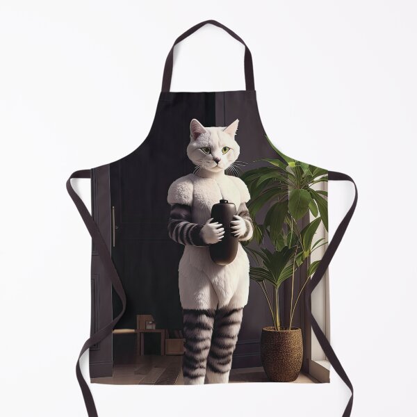 Artikelvorschau, Faszinierendes anthropomorphes Porträt von Madame Chat in Clair Obscure entworfen und verkauft von zotilus.