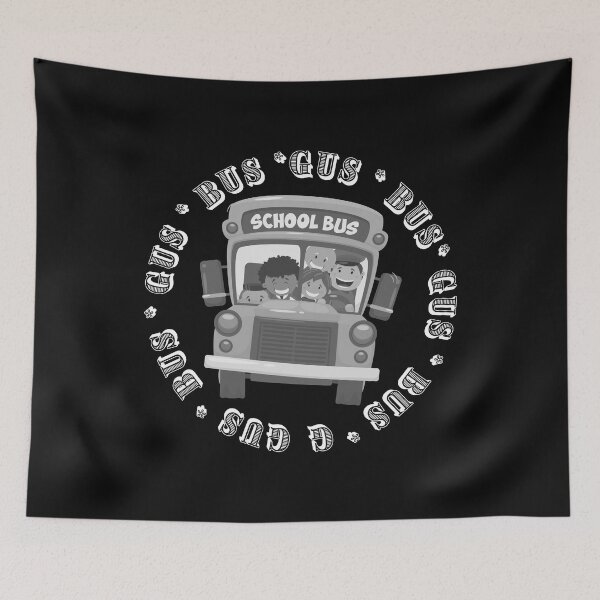 Item preview, Gus| Bus| |Gus Bus| Ride in my school Gus Bus Black| Gus Gus Bus| Gus The Great Bus  designed and sold by DailySales8.