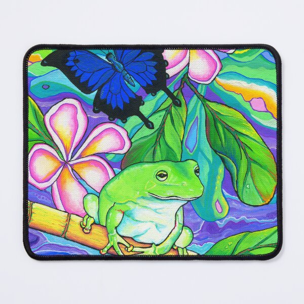Item preview, Frog Frangipani designed and sold by NikkiHulleman.