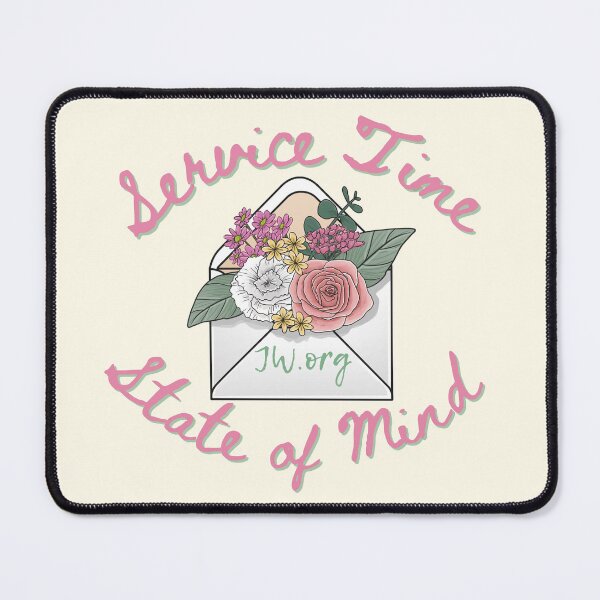 Item preview, Service Time State of Mind JW (cream) designed and sold by Visionary2791.