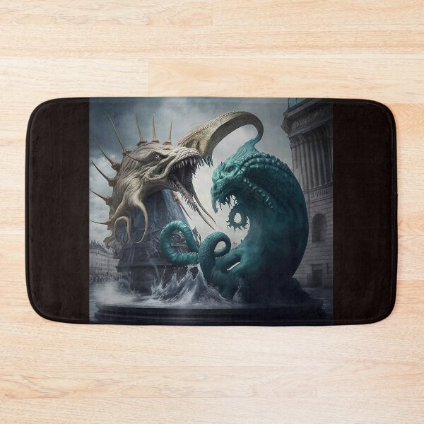 Item preview, Kraken and Cthulhu Clash designed and sold by SteampunkPlaza.