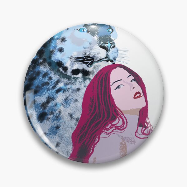 Item preview, Blue Tiger And Red-haired women. designed and sold by Annet KY.