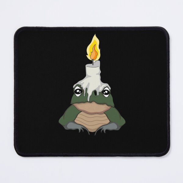 Item preview, Cottagecore Frog With Melting Candle designed and sold by eternallygifted.