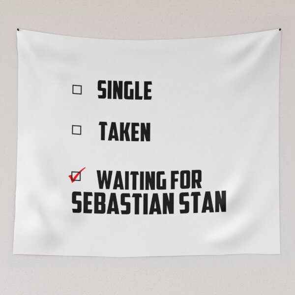 Item preview, Waiting For Sebastian Stan   designed and sold by MerryMcInnis.