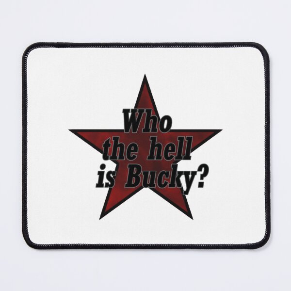 Item preview, Who the hell is Bucky Ver. 1 designed and sold by MerryMcInnis.