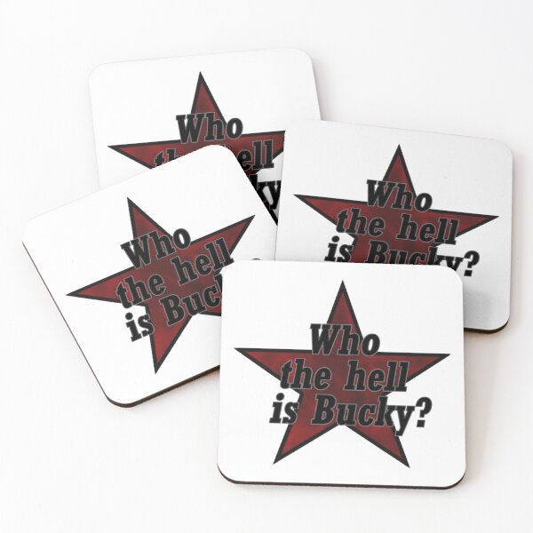 Item preview, Who the hell is Bucky Ver. 1   designed and sold by MerryMcInnis.