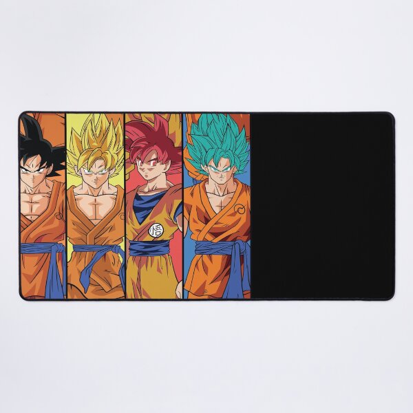 Mousepad Goku Super Saiyajin poder Dragon Ball desenho anime