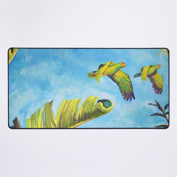 Item preview, Parrots Flying Over My Backyard designed and sold by wildrooster4fun.