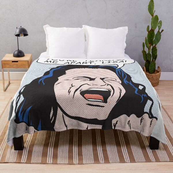 Lisa Throw Blankets Redbubble