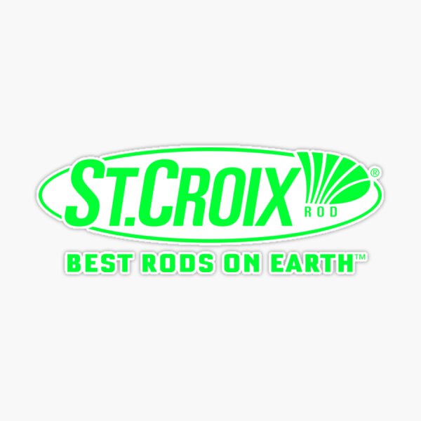 Best Selling Fishing Rod Croixst green | Sticker