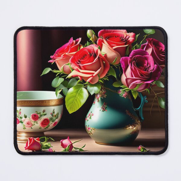 Item preview, Roses and Porcelain: A Still Life designed and sold by Adorations.