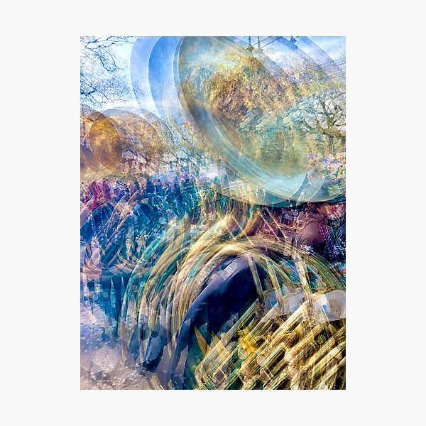 Brass Photographic Print