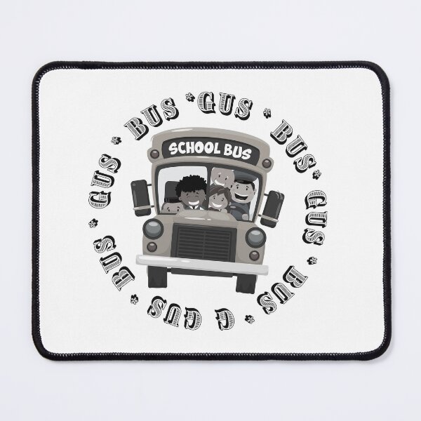 Item preview, Copy of Gus| Bus| |Gus Bus| Ride in my school Gus Bus white| Gus Gus Bus| Gus The Great Bus  designed and sold by DailySales8.