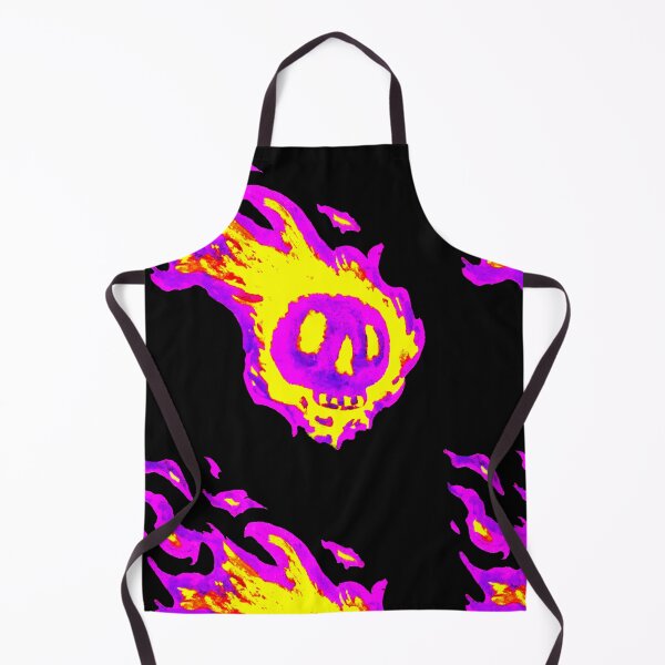 Item preview, flaming skull (anichka) designed and sold by RobotPizzaGuy.