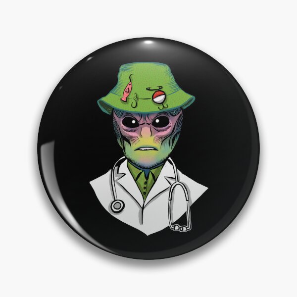 Item preview, Doctor Alien Resident Funny Comic Gift Fan    designed and sold by MyhreSigve.