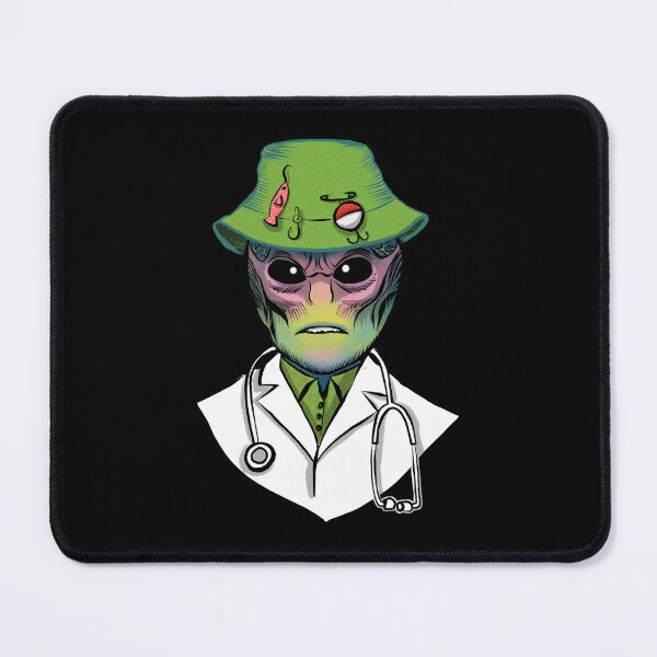 Item preview, Doctor Alien Resident Funny Comic Gift Fan designed and sold by MyhreSigve.