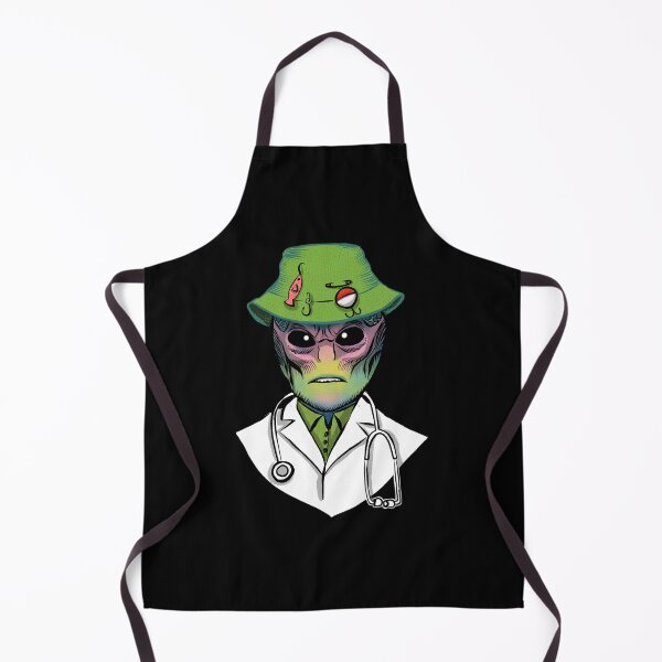 Item preview, Doctor Alien Resident Funny Comic Gift Fan designed and sold by MyhreSigve.